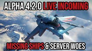 Star Citizen Alpha 4.2.0 New Release Candidate: Missing Ships & Server Problems
