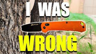 I bought the knife that is SELLING OUT like crazy, here’s what I really think of it.