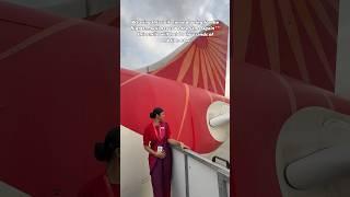 Flying will never be the same again #cabincrew #airindia #ai171 #airhostess #flightattendant #crew