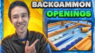 How To Play Opening Moves in Backgammon