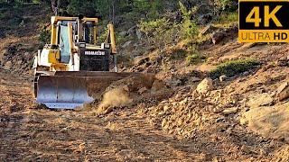 Komatsu D85EX Dozer İle Yol Genişletme ''Tek Bölüm''