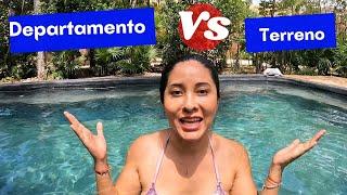 ¿Comprar Departamento o Terreno? en Tulum, Playa del Carmen, Cancun. ¿Que te conviene más?️