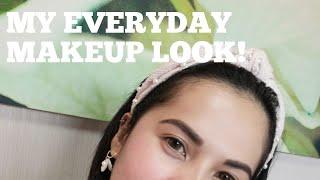 MY EVERYDAY MAKEUP LOOK (VLOG #22) |ABBY CENDANA