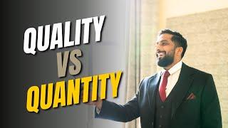 Quality Vs Quantity - Dubai Real Estate | Mohammed Zohaib