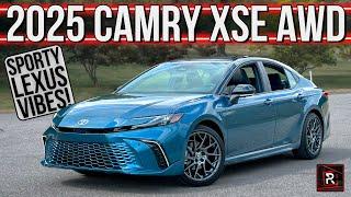 The 2025 Toyota Camry XSE AWD Is An All-Weather Hybrid Sedan With Sporty Vibes