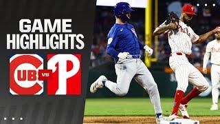 Cubs vs. Phillies Game Highlights (9/25/24) | MLB Highlights