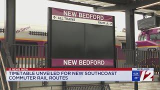 MBTA unveils South Coast Rail timetables