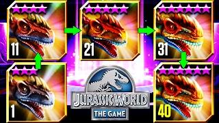 Jurassic World - Metriaphodon Max Level Feeding & Evolution