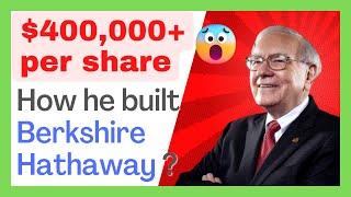 Story of Berkshire Hathaway | $400,000 per share | Warren Buffett | Life Changing Story