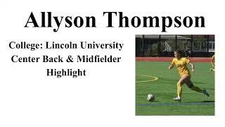 Allyson Thompson Highlight Video