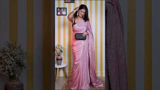 ₹860 meesho farewell saree haul | meesho affordable saree haul | meesho haul