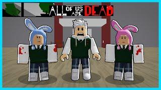 MIPAN & ZUZUZU Melawan Zombie Di Sekolah! All Of Us Are Dead - Roblox Roleplay