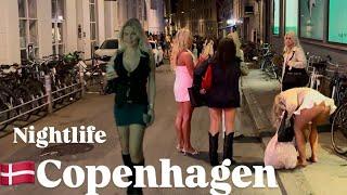 Copenhagen Nightlife 2024*EXTREME PARTY NIGHT* Denmark 4k Walking Tour Vlog 