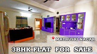 3 BHK FLAT FOR SALE IN HYDERABAD || MATRUSRI NAGAR MIYAPUR|| CODE:-P332 || FURINSHED ||GHMC ||