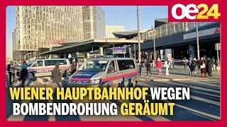 Wiener Hauptbahnhof wegen Bombendrohung geräumt - Internet-Challenge?