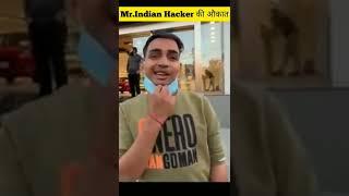 Mr indian hacker  की औकात  mr indian hacker vs Crazy Xyz experiment #shorts #viral