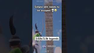 Simple edit is overpowered #subscribe #fortnitememe #fortniteclips #chapter6  #nuboii #fortnite