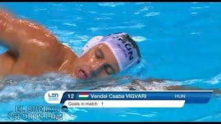 Vendel Csaba Vigvari HUN , Smart Goal vs CRO 2022 water polo