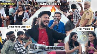 Marine Drive - Mumbai Singing Prank Gone Wrong️ | Public Gone Crazy | Kardiya Prank | 2024