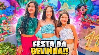 TUDO QUE ACONTECEU NO ANIVERSÁRIO DA BELINHA 