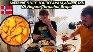 Masak KALIO AYAM & Ikan Teri Di Norwegia Karna Semua MAHAL 