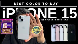 Best color to buy for iPhone 15 in Big billion days | In depth color comparison | Price | Date #bbd