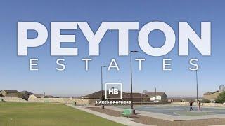 Hakes Brothers - Peyton Estates - New Home Community in El Paso, TX from Mid $200's