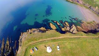 St Davids Farm Camping, Pembrokeshire, Wales |  Sibley 5m bell tent