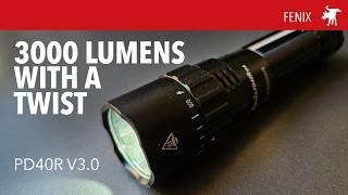 Fenix PD40R 3000 lumen control ring light