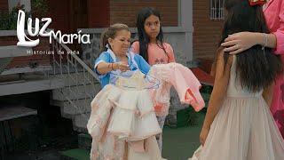 Niña envidiosa nunca pensó ver sus vestidos puestos en la hija de la empleada! - Luz María