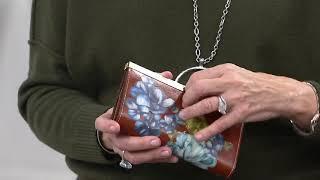 Patricia Nash Cauchy Leather Wallet on QVC