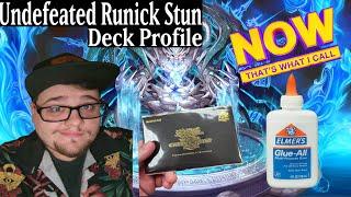 UNDEFEATED TIER 1 Runick Stun Deck Profile World Championship Tournament | Yugioh Post Banlist