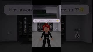 Evil hamster Part 1 Scary horror Roblox story animated Brookhaven bloxburg doors mm2 adopt me