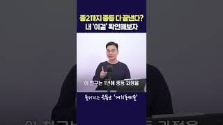 중2 겨울방학까지 중등 다 끝낸다? 나의 '이걸' 확인해보자