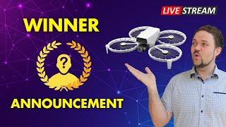  DJI Flip Giveaway Announcement LIVE – Find Out Who Won! 