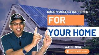 Power Your Home with Solar: Complete Guide to Residential Solar Panels and Batteries