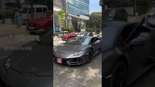 Super Cars in Sri Lanka  #viral #cars Video credits for the respective owners