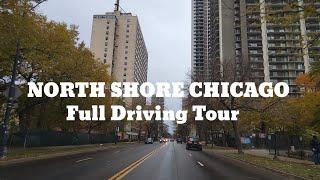 EP31- NORTH SHORE (CHICAGO) USA Full Driving Tour #RideAndDriveBax