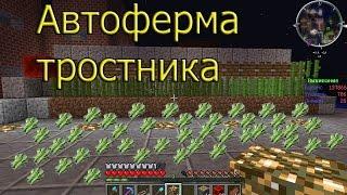 Автоматическая ферма тростника майнкрафт /Automatic Sugarcane Farm Minecraft 1.10.2