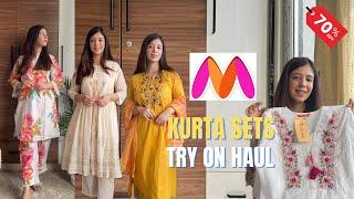 *Huge* Myntra Kurta set haul | pakistani style kurta sets | Myntra kurta set sale haul #myntrahaul