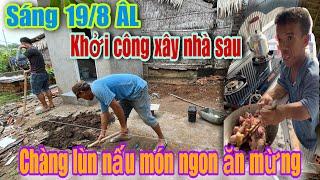 Nhà sau Chàng lùn chính thức khởi công.