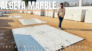 Makrana white Albeta marble. Indian marble. White marble. Makrana marble. Albeta marble