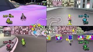 Mario Kart Wii Custom Tracks (Wiimms)  4 Players #780 (3 Tracks) 150cc