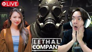 Live Nemenin Olive dan Temanku - Lethal Company