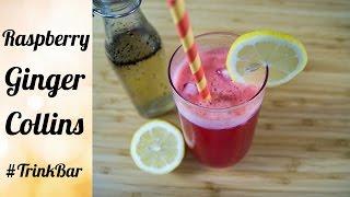 Raspberry Ginger Collins - Cocktail - Rezept - Trinkbar