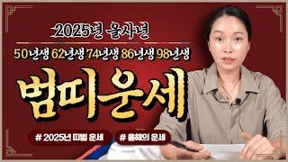 2025년 범띠 나이별 신년운세 25년 호랑이띠분들 과연 귀인복과 돈복 터질까? [50년생 62년생 74년생 86년생 98년생]