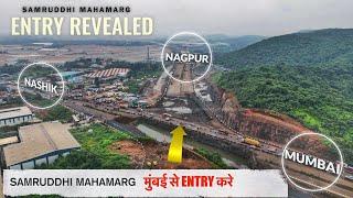 Samruddhi Mahamarg Entry From Mumbai Side | Samruddhi Mahamarg Opening 701 km