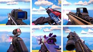 FIRST PERSON VIEW ALL WEAPONS Fortnite