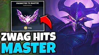 ZWAG HITS MASTER TIER IN SEASON 13! (DESTROYING HIGH ELO)