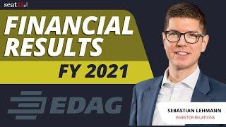 EDAG Engineering Group AG | Financials: FY-2021 | Sebastian Lehmann, Investor Relations